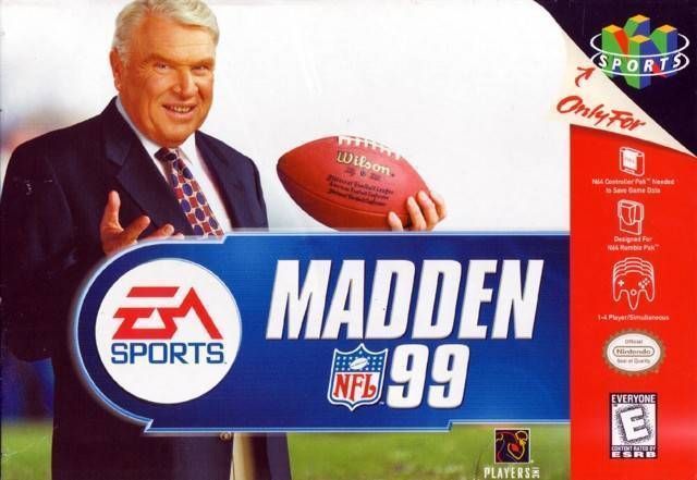 Madden NFL 99 (USA) Game Cover